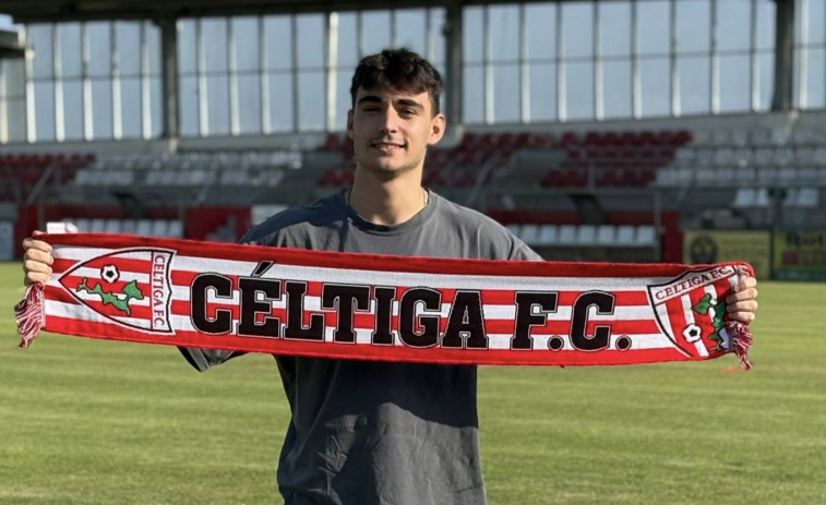 El Céltiga vuelve a pescar a un sub 23 en Noia con el fichaje del atacante Marcelo Munín