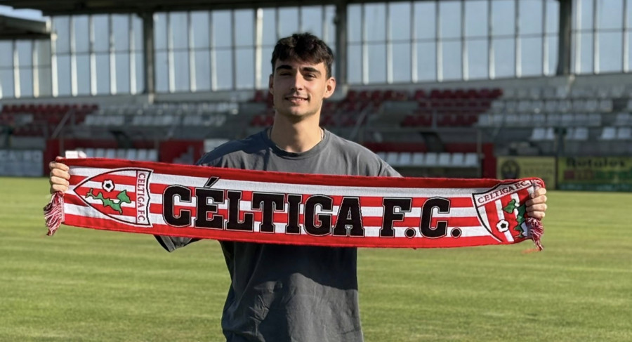 El Céltiga vuelve a pescar a un sub 23 en Noia con el fichaje del atacante Marcelo Munín