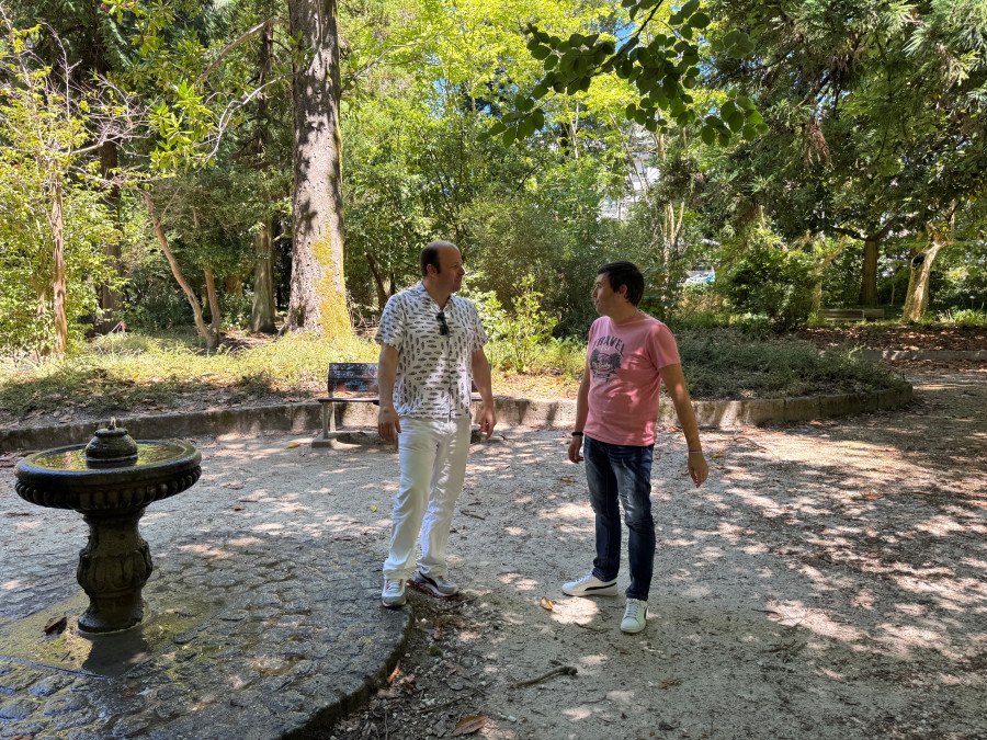 Caldas saca a licitación las obras para restaurar la Carballeira y el Xardín