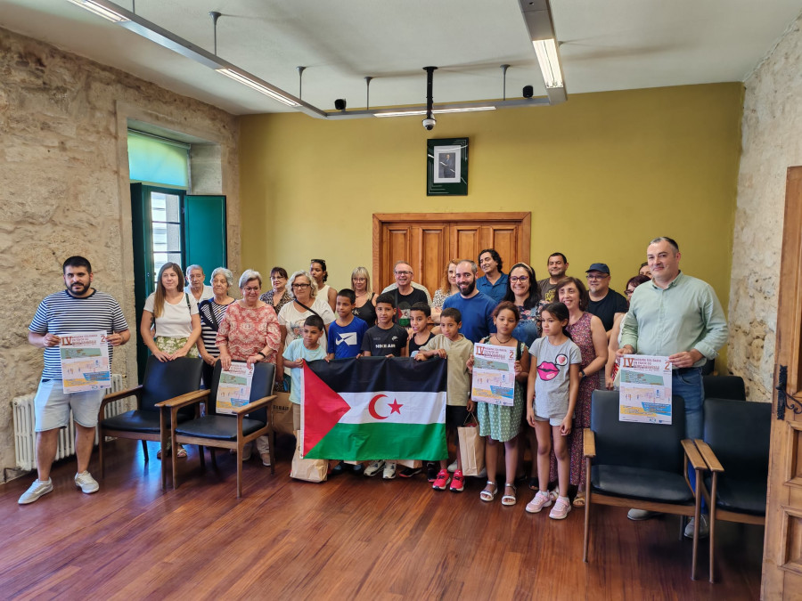 Rianxo acogerá a siete niños y niñas saharauis como parte de un programa solidario de refugiados