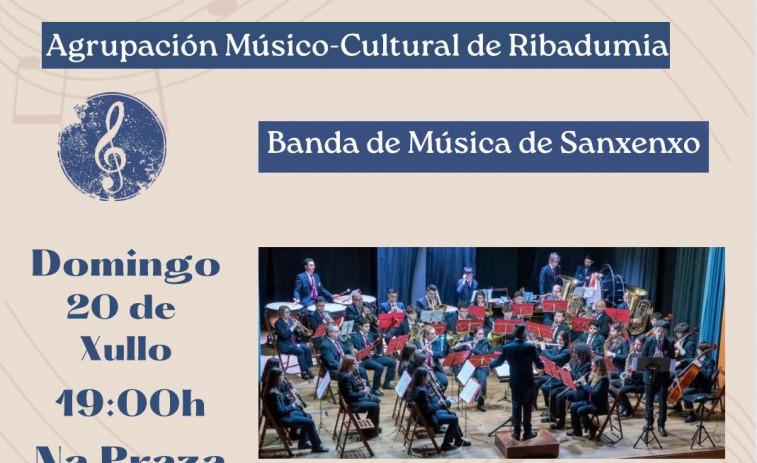 La Sociedad Musical de Sanxenxo celebra la decimoséptima edición del Festival de Bandas local