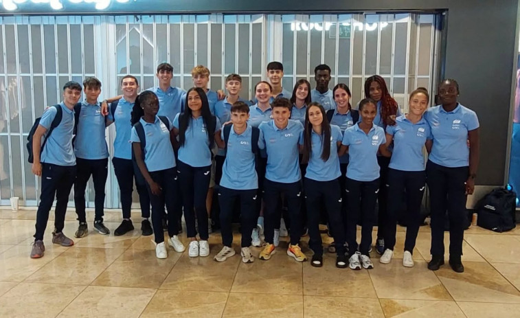 El vilagarciano Álex César ya se encuentra en Paraguay con la Selección Española para disputar el Campeonato Iberoamericano Sub18