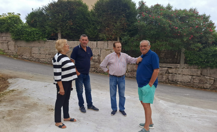 La Concellería de Obras finaliza el ensanche de la Rúa Palla