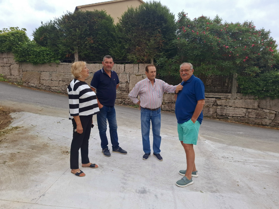 La Concellería de Obras finaliza el ensanche de la Rúa Palla