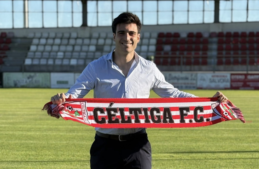 Pablo Arnosi, músculo y envergadura para la defensa del Céltiga