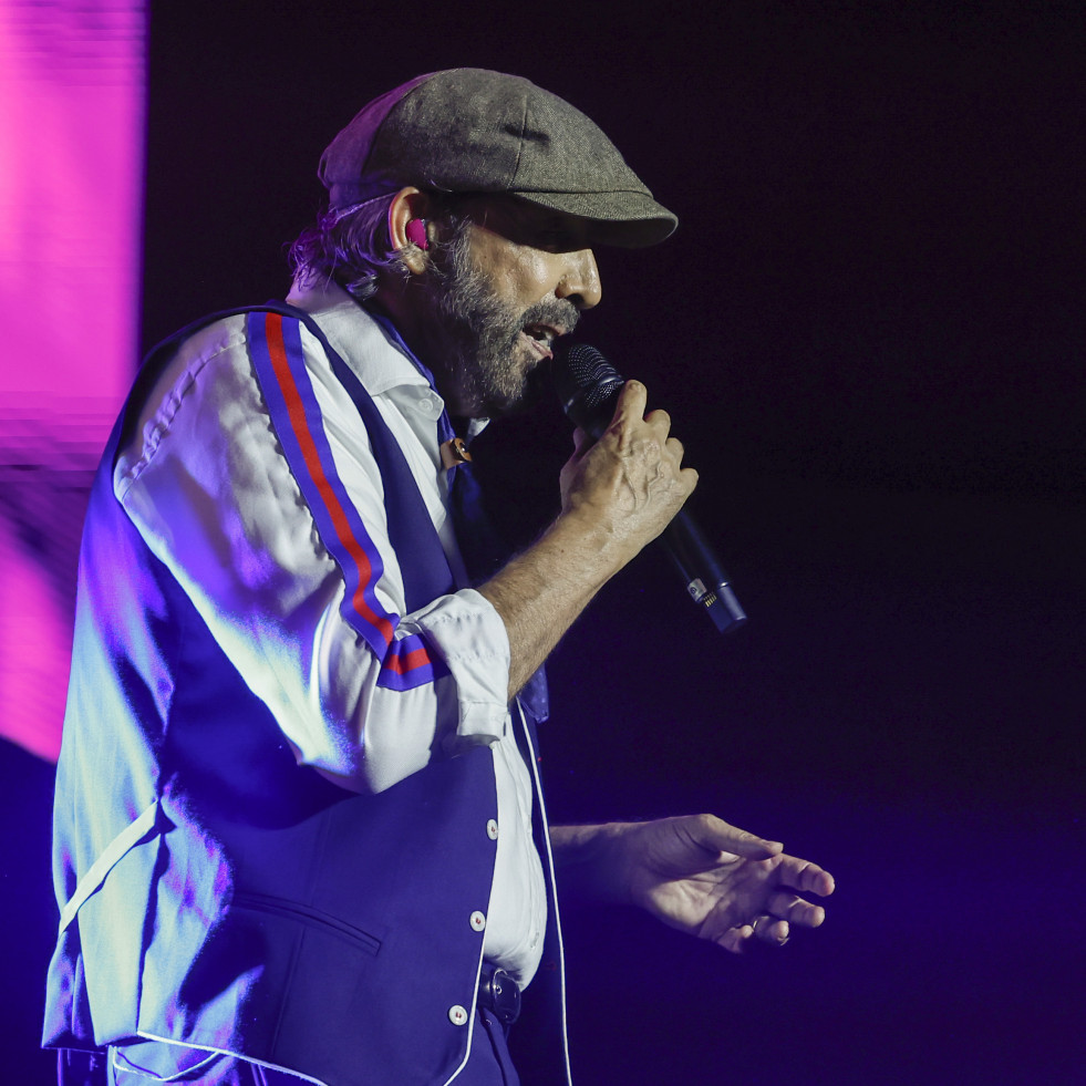 Juan Luis Guerra reunirá en Sanxenxo a cerca de 15.000 personas en su único concierto en Galicia