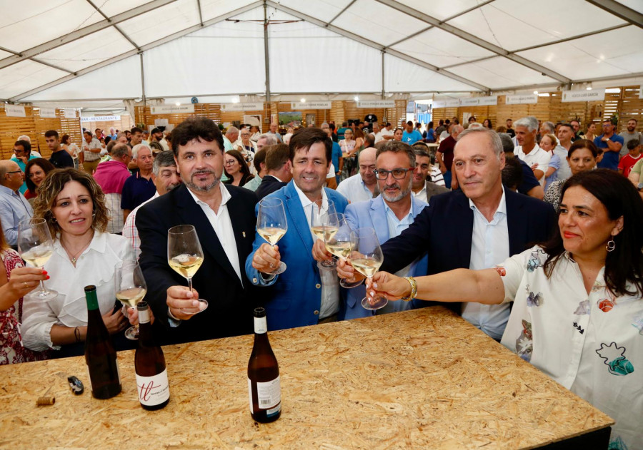 Meaño descorcha tres días de fiesta alrededor de su riqueza en vinos