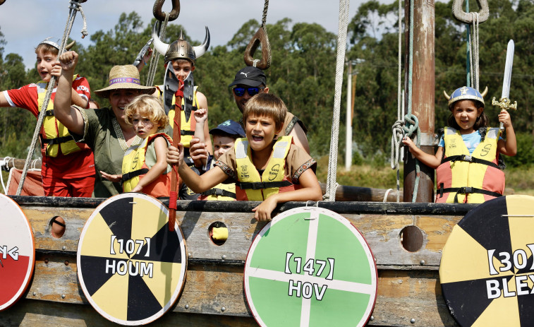 Catoira suma más puestos y más animación al Mercado Vikingo