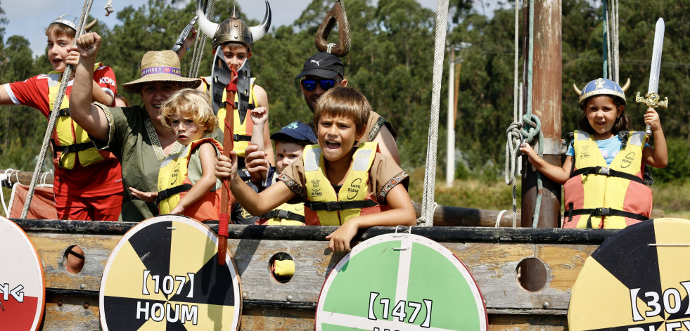 Catoira suma más puestos y más animación al Mercado Vikingo