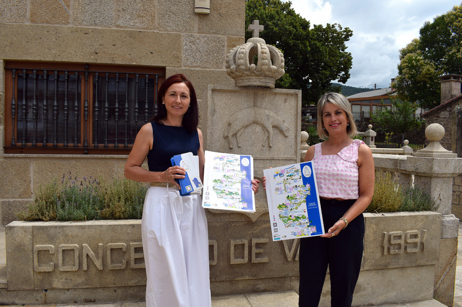 Valga recibe material promocional de la Vía Mariana entre Braga y Muxía