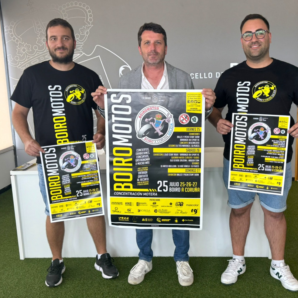 La concentración motera, BoiroMotos, llega este fin de semana al Parque da Cachada