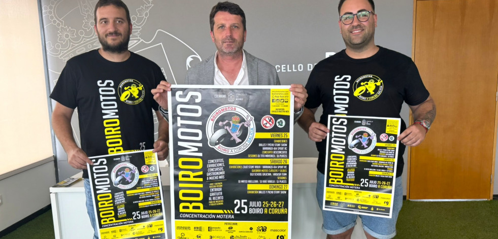 La concentración motera, BoiroMotos, llega este fin de semana al Parque da Cachada