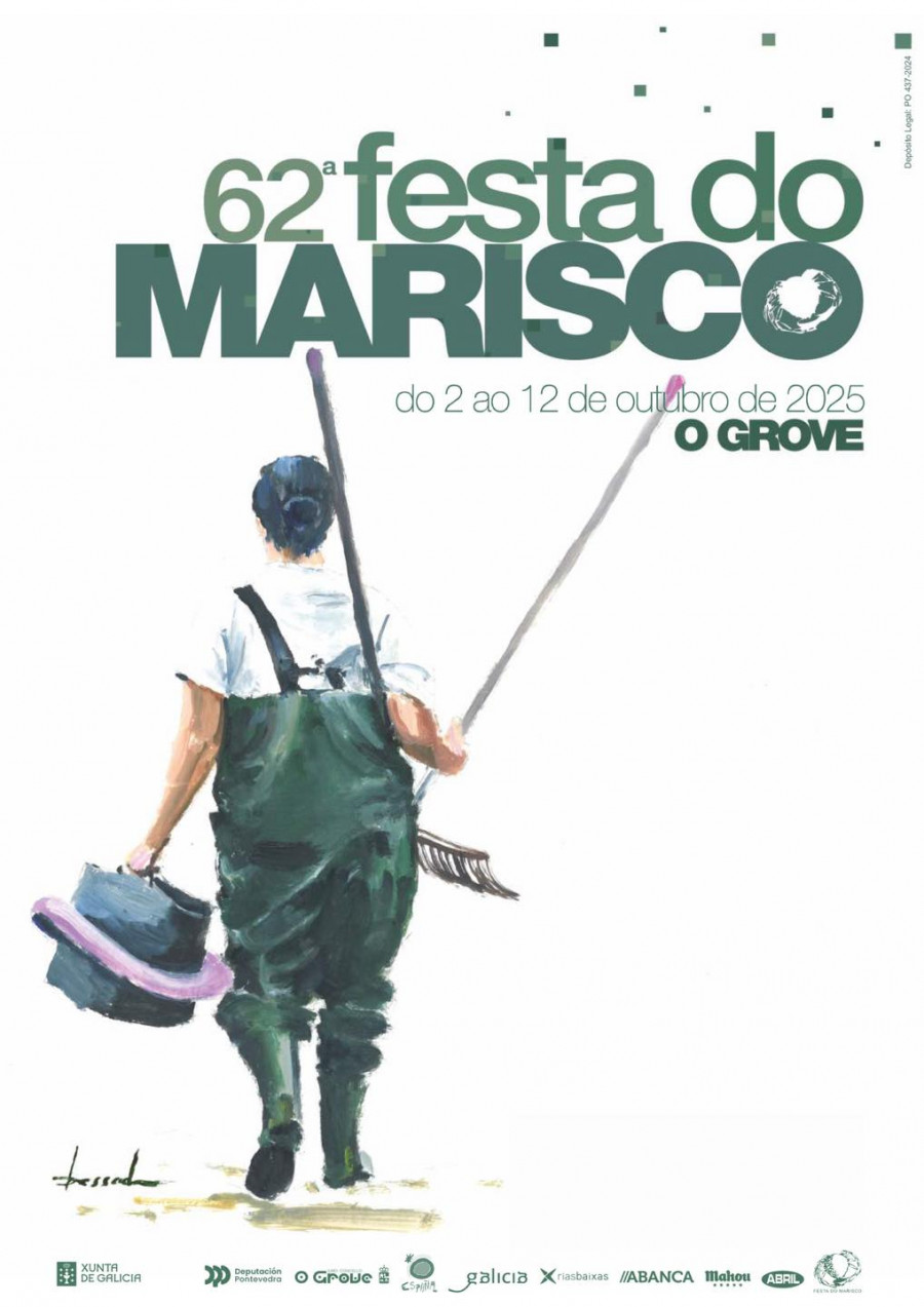 El Concello de O Grove abre el plazo del concurso de carteles para la Fiesta del Marisco del 2026