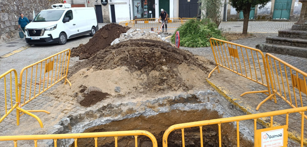 Caldas inicia las catas arqueológicas previas a la gran obra del Campo da Torre