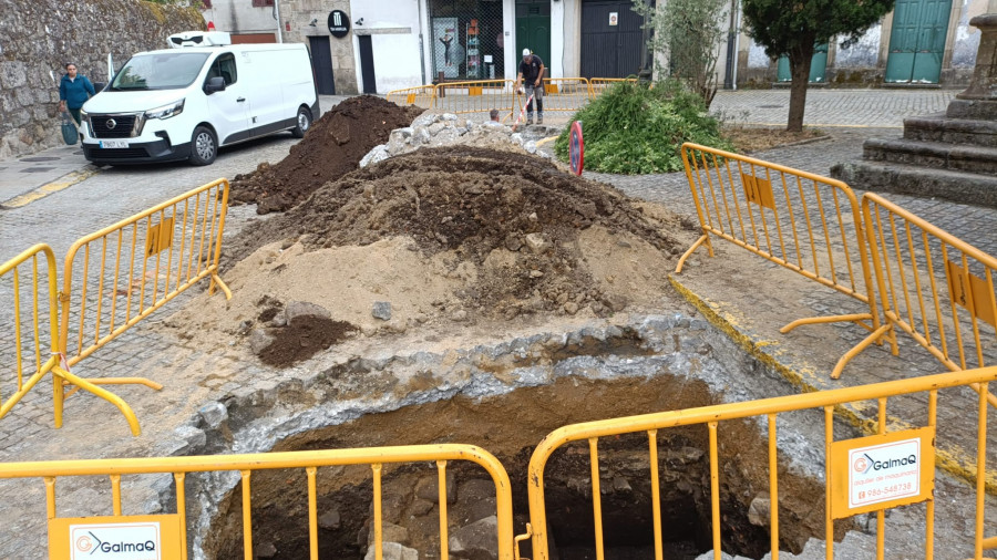 Caldas inicia las catas arqueológicas previas a la gran obra del Campo da Torre