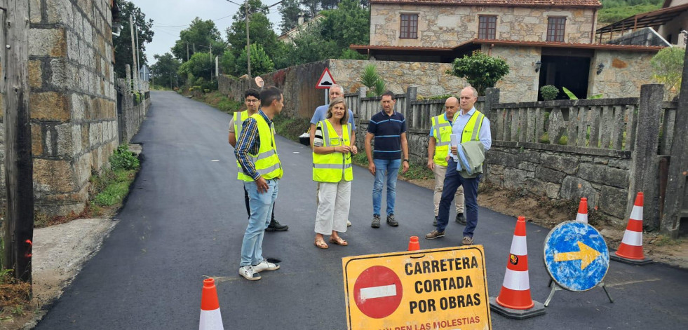 La Diputación invertirá 80.000 euros en el vial de San Clemente-Caldas para renovar su firme