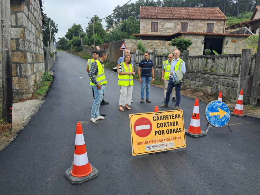 La Diputación invertirá 80.000 euros en el vial de San Clemente-Caldas para renovar su firme