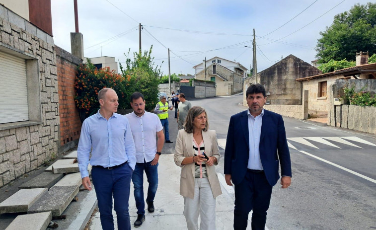 La Diputación mejora la carretera EP-9207 entre A Vichona y Dena por 236.000 euros