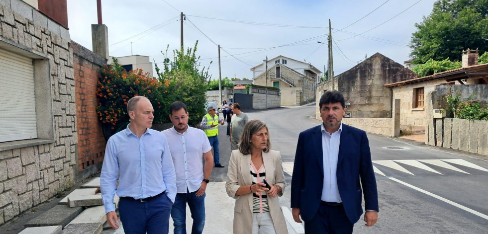 La Diputación mejora la carretera EP-9207 entre A Vichona y Dena por 236.000 euros