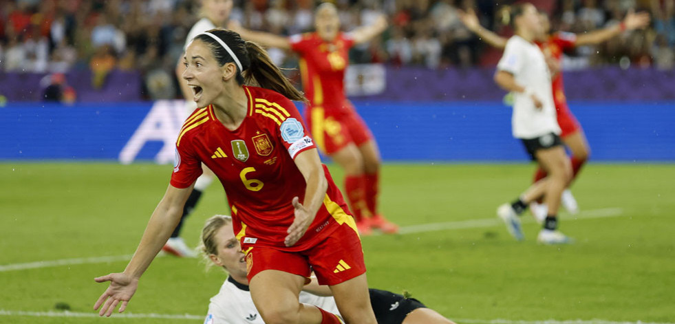 Aitana Bonmatí lleva a España a su primera final de la Eurocopa (0-1)