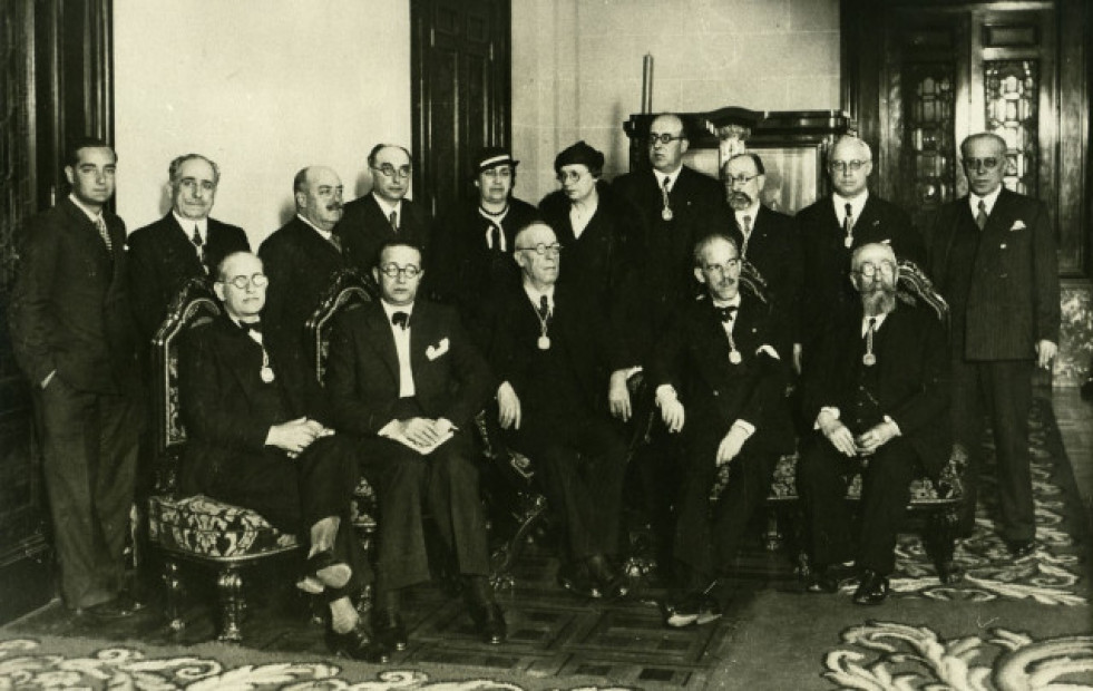 A Real Academia Galega publica os documentos sobre o ingreso de Castelao na institución o 25 de xullo de 1934
