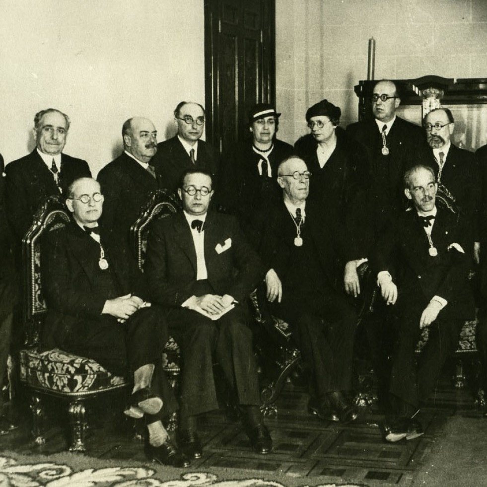 A RAG difunde os documentos de ingreso de Castelao como académico
