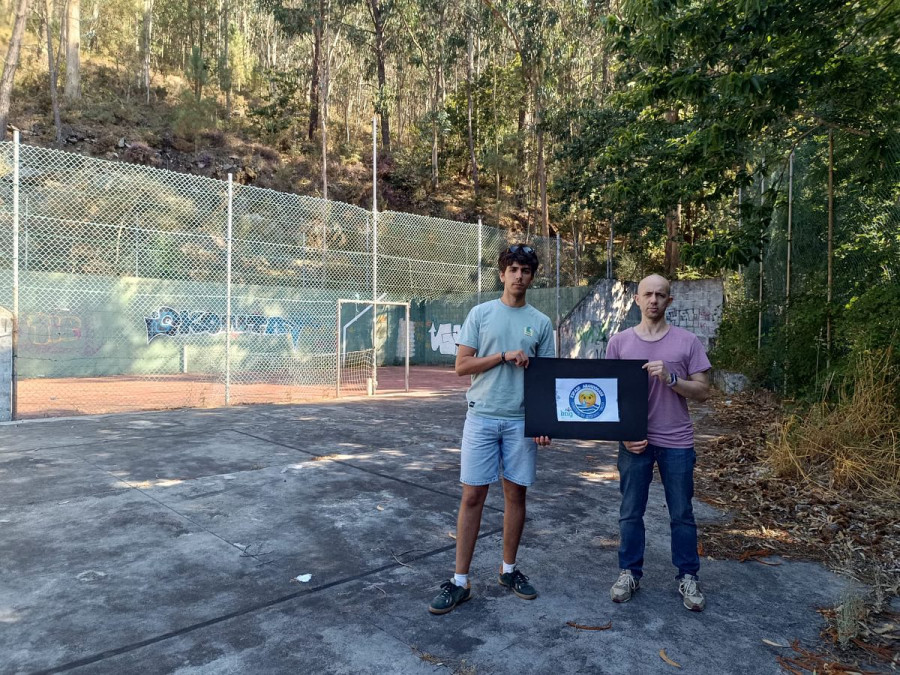 O BNG de Sanxenxo inclúe á pista deportiva de Bordóns na campaña de Bandeiras Negras