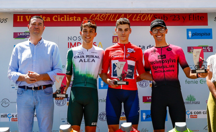 El vilagarciano Martín Rey agranda su palmarés al conquistar la Vuelta a Castilla y León
