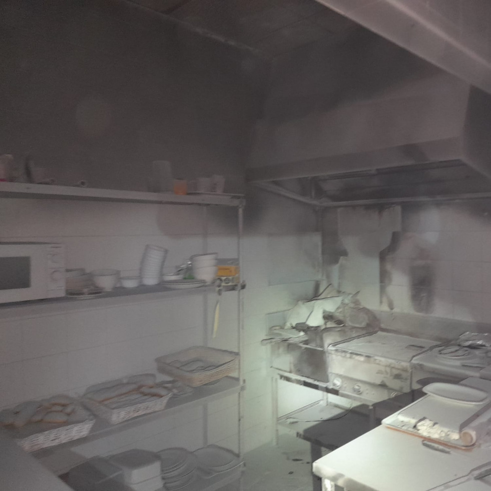 Alertan de un incendio registrado a primera hora de esta mañana en el Hospital do Barbanza