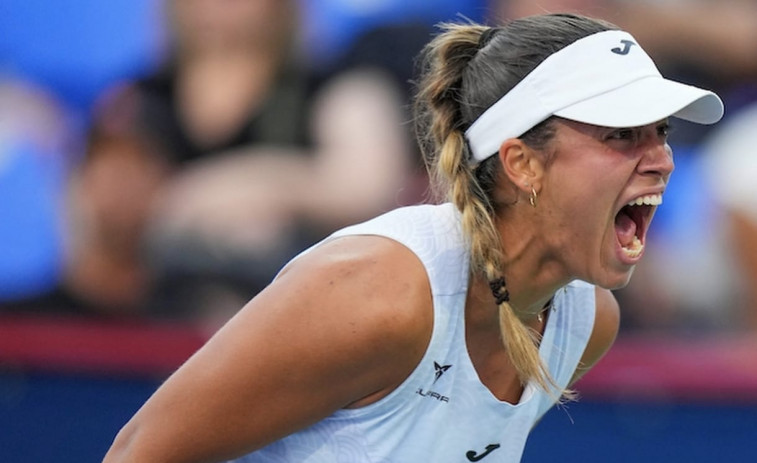 Jéssica Bouzas vuelve a hacer historia y jugará por primera vez unos octavos de WTA 1000