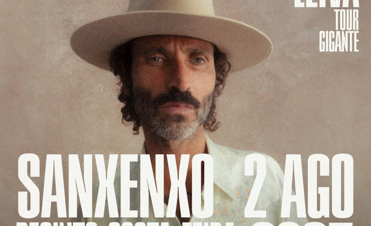 Leiva aterriza en el Costa Feira con su tour Gigante y siendo el único sold-out del festival