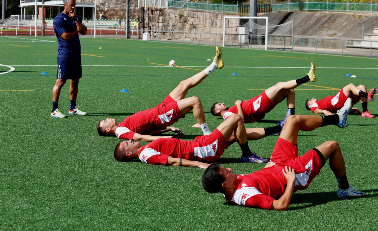 La suspensión de actividades deportivas interrumpe el entrenamiento del Arosa SC
