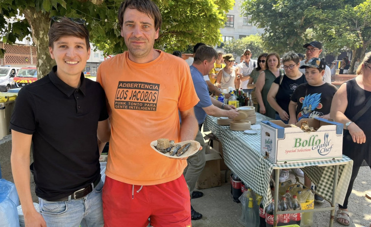 El concejal de festejos asegura que las Festas do Verán fueron, de nuevo, un éxito en Ribeira