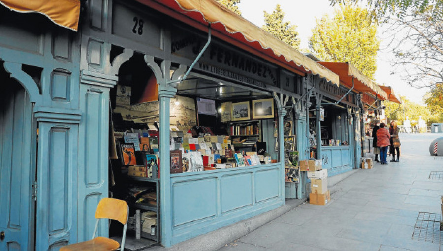 La Cuesta de Moyano, la calle más leída de Madrid