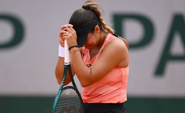 Una intratable Mboko corta el camino a semifinales de Jéssica Bouzas en Canadá