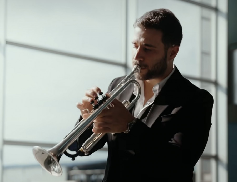 El trompetista más taquillero del mundo tocará en Portas con la Banda de Música Unión de Lantaño