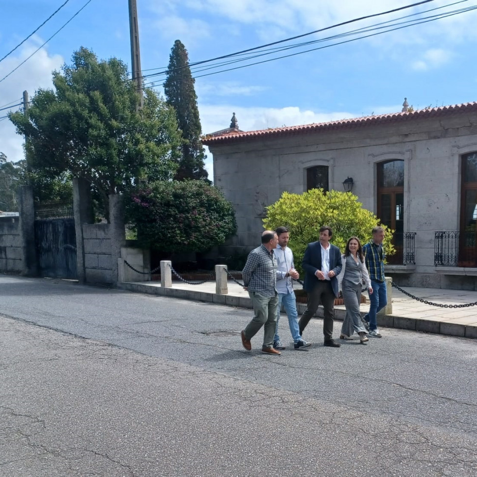 Cambados saca a licitación por 102.000 euros el asfaltado del camino de Forniños, en Corvillón