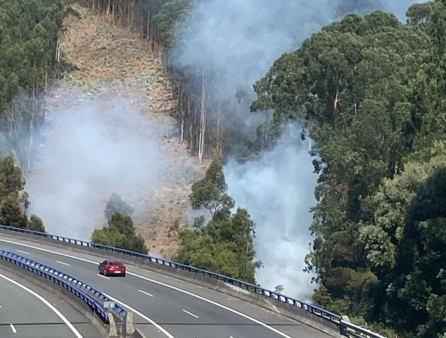 Meaño registra un nuevo incendio en Cobas