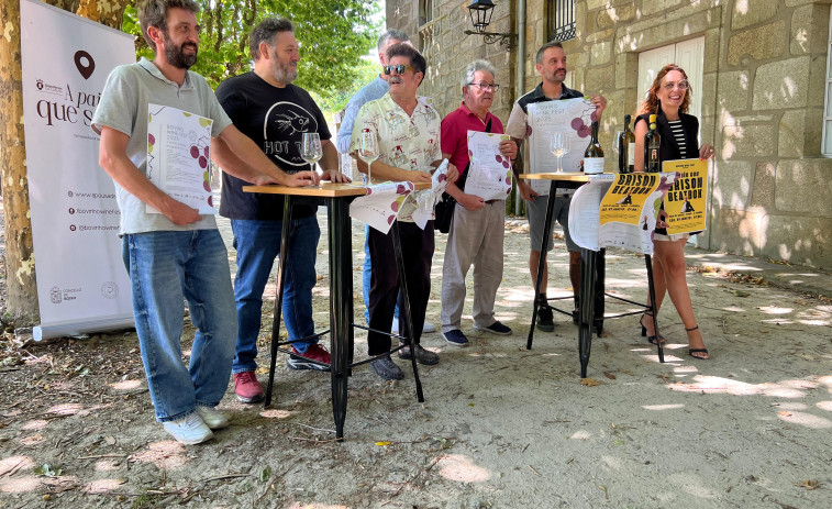 Arranca el II Boviño Wine Fest con una cata en la cetárea Ángel Mar, una visita teatralizada y una degustación de mariscos