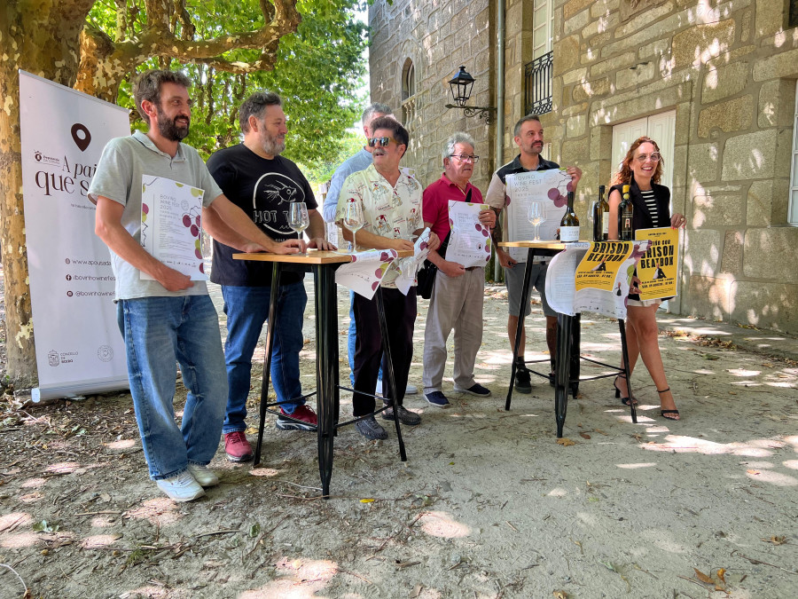 Arranca el II Boviño Wine Fest con una cata en la cetárea Ángel Mar, una visita teatralizada y una degustación de mariscos