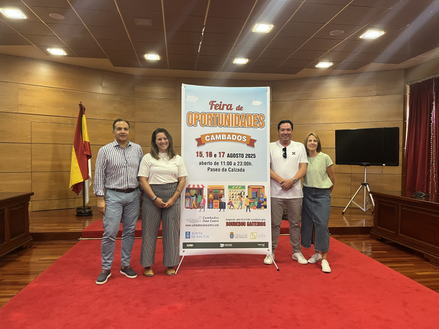 La Feria de Oportunidades de Cambados contará este año con 22 puestos