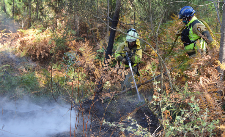 Identificado un joven como posible sospechoso de haber causado ayer un el incendio en una finca de Ventín