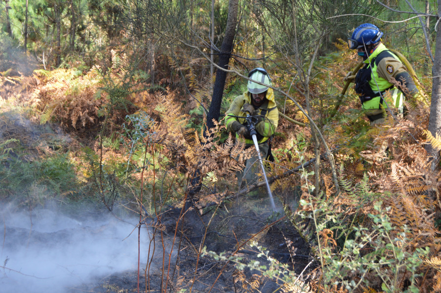Identificado un joven como posible sospechoso de haber causado ayer un el incendio en una finca de Ventín