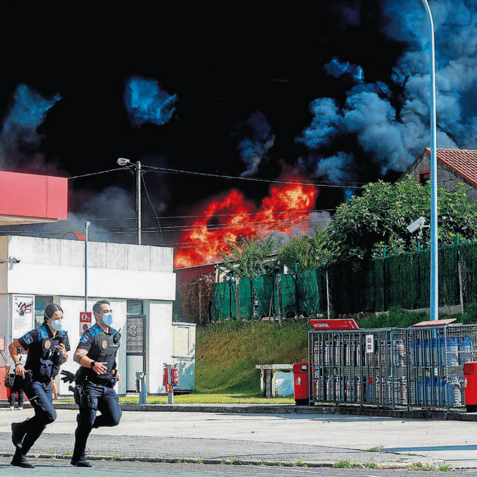 Las otras caras del colosal incendio