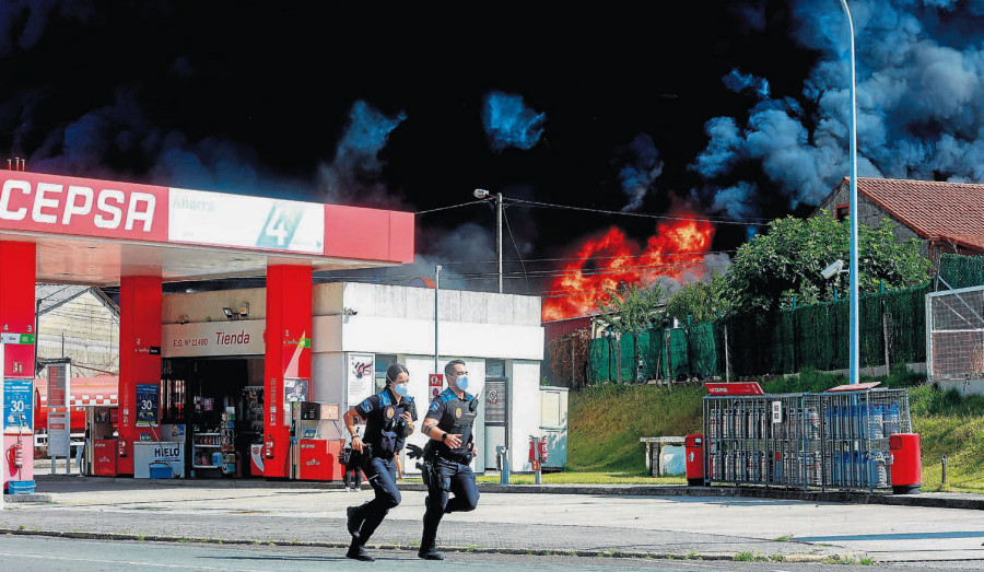 Las otras caras del colosal incendio