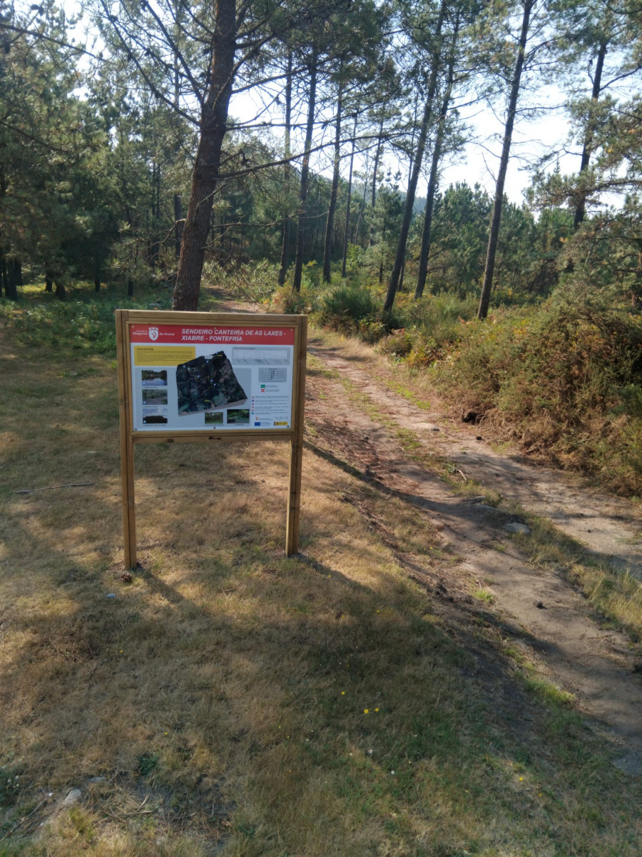 Vilagarcía estrena tres nuevas rutas de senderismo en el monte Xiabre
