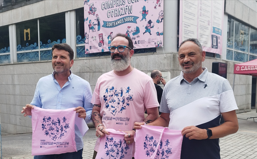 La ABE sorteará 5.000 euros en vales de compra al final de su campaña "Boiro, Compras con Corazón"