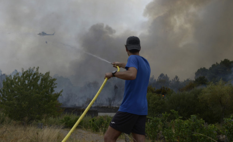 Nuevo corte en la circulación ferroviaria Madrid-Galicia por los incendios en Ourense