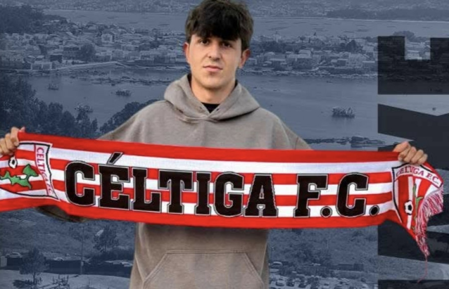 El Céltiga ficha al joven extremo Anxo Llanos, que hizo 9 goles en Preferente