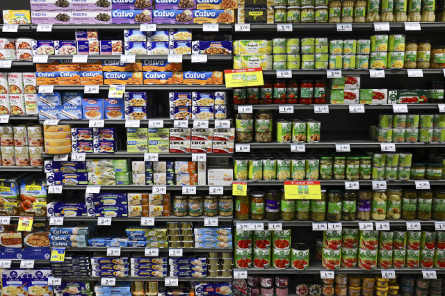 La inflación sube un 2,3% en Galicia en julio y los alimentos se encarecen el 2,1%